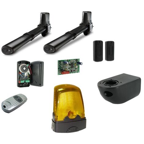 Came – Kit de motorisation de portail battant – Vantaux jusqu'à 3m et 400kg – Vérins électromécaniques – Centrale ZF1N incluse - 001U1694