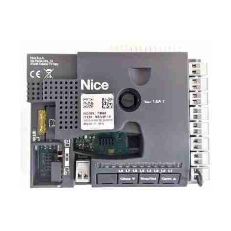 Nice – SPRBA3R10 Panneau de commande central pour moteurs Robus 400/600 – Alimentation 230V – Détection d'obstacles – IP67
