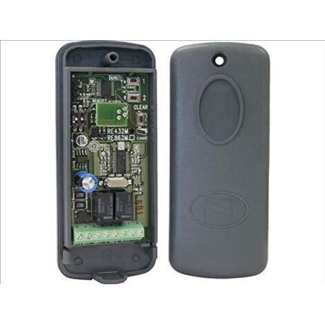 Came – Récepteur radio pour motorisation 433,92 MHz – Alimentation 12-24V AC/DC – Indice de protection IP54 – RE432M