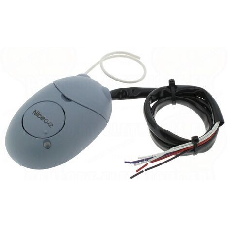 Nice – Récepteur radio externe 12/24V 433MHz 2 canaux – Compatible FLO Flors – Pour motorisation de portail