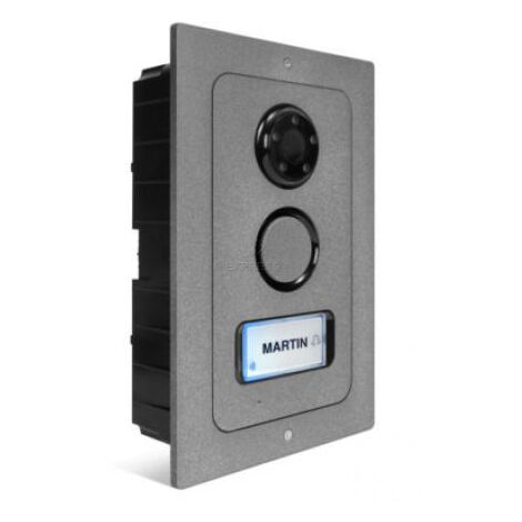 Urmet – Boitier encastrement plaque mikra zamak – Protection interphone et visiophone – Pour installation en milieu humide