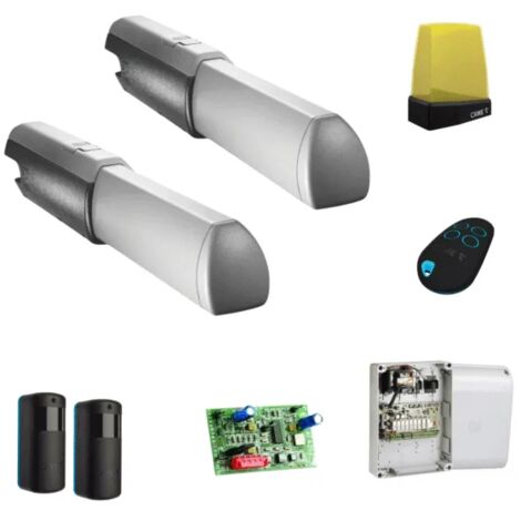 Came – Kit de motorisation de portail 2 battants – Moteur 230V AC – Charge max 600kg – Longueur vantail jusqu'à 3m – Électrofrein pour sécurité
