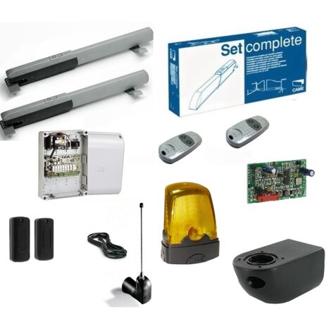 Came – Motorisation portail battant – Moteur 24V – Longueur de vantail maximale 2.5m – Pour usage résidentiel et professionnel