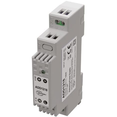 Sewosy – Alimentation à découpage modulaire 230V AC – Sortie 12V DC 1,5A – Protection IP20 – Pour dispositifs de sécurité – ADD1218