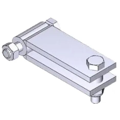 Accessoire pour motorisation de portail – Articulation arrière et visserie pour vérin – Compatible avec CAME ATI KRONO