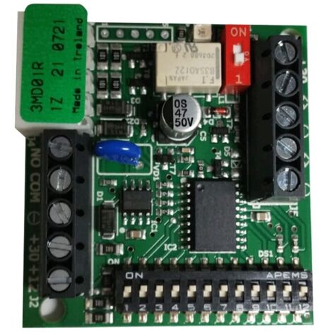 Décodeur carte pour motorisation de portail – Compatible FAAC Metal Digikey et Digicard – Alimentation 12-24V AC-DC – 785502 (1/5)