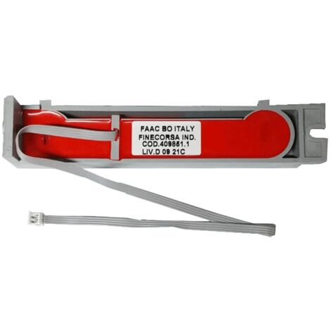 Interrupteur de fin de course inductif – Connecteur pour motorisation de portail – Compatible avec modèles FAAC – Installation facile (1/5)