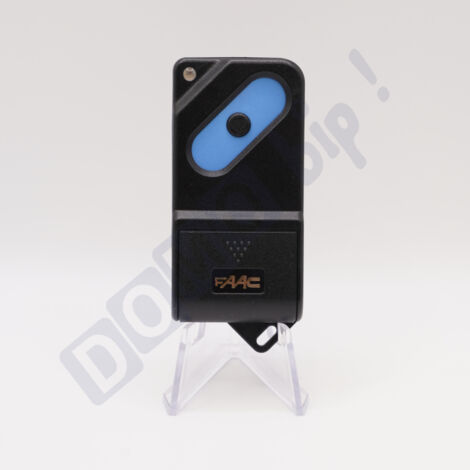 FAAC TM1 433 DS - Télécommande pour portails et porte de garage à 1 bouton - 433,92 MHz - Code DS - Compatible récepteur FAAC DS - Réf. 7873891 (1/5)