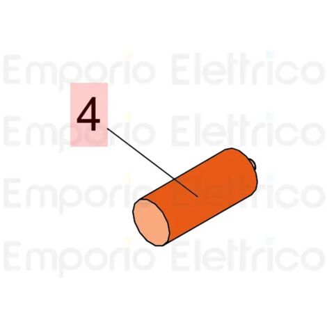 faac pièce détachée condensateur 10µf mka 450v 760024 (1/5)