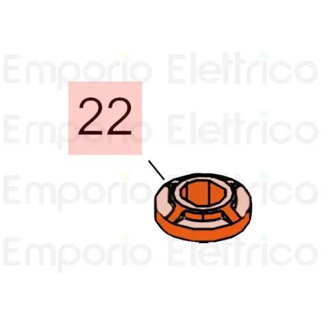 faac pièce détachée disque aimant 746/844 restyling 7226605 (1/3)