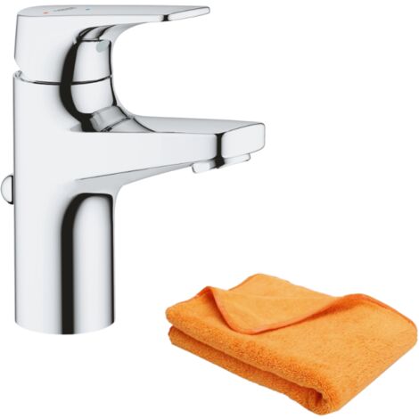 GROHE Quickfix Start Flow Mezclador de lavabo talla S + microfibra (1/4)