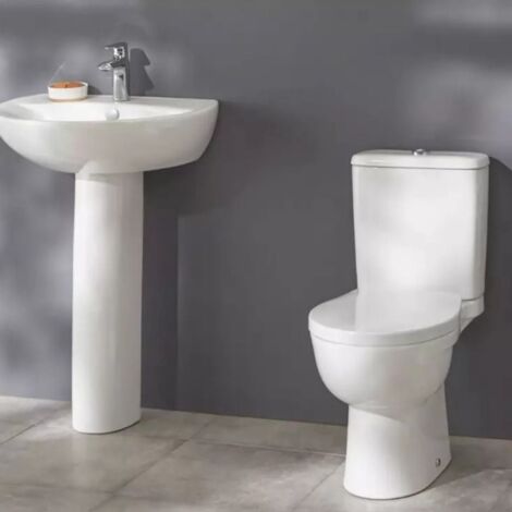 Conjunto de 2 inodoros de pie JACOB DELAFON Patio + asiento