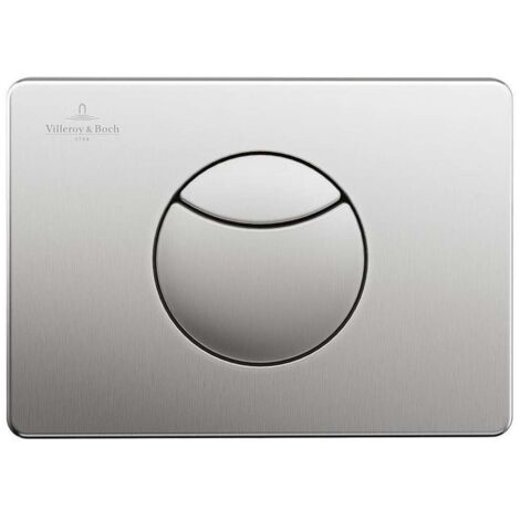Placa de accionamiento para WC VILLEROY ET BOCH ViConnect 100M Acero (1/2)
