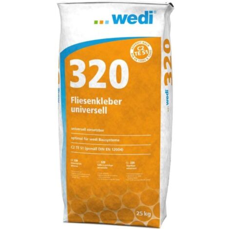 Colle à carrelage universelle WEDI 320 25kg