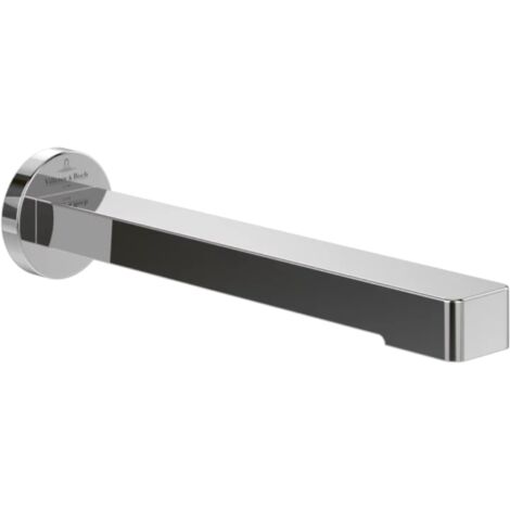 Grifo De Lavabo De Pared Schütte Los Ángeles - Cromado, Con Caño De 210 Mm, Fácil De Limpiar Y Resistente A La Cal