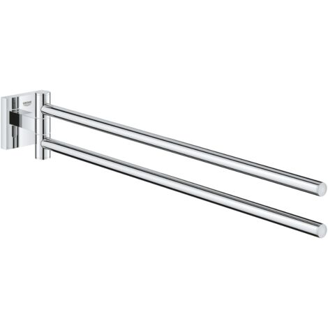 Las ventajas de la barra de toalla de inicio de Cube Grohe Start Cube: fácil de montar Producto resistente y sólido Fijaciones ocultas Grohe a largo plazo SHILLE Las características de (1/2)