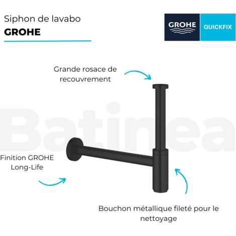 Grohe Lineare - Grifo monomando de lavabo L, supersteel 23296DC1