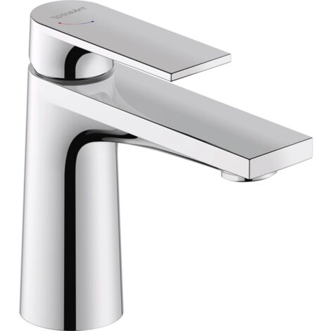 Mezclador de lavabo tamaño S DURAVIT Tulum Freshstart cromo sin extraíble ni desagüe (1/5)