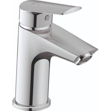 Mezclador de lavabo talla S DURAVIT Duravit No.1 MinusFlow cromo sin extraíble ni desagüe (1/5)