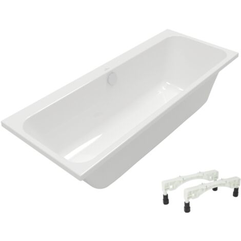 Bañera recta 170 x 75 VILLEROY & BOCH Architectura con pies
