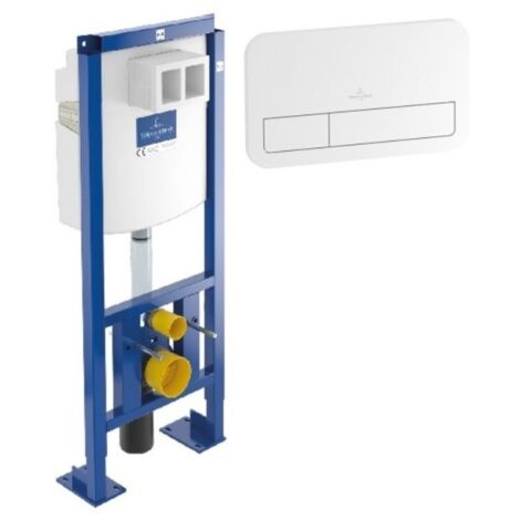 VILLEROY ET BOCH Estructura de soporte para inodoro Viconnect con placa blanca (1/3)