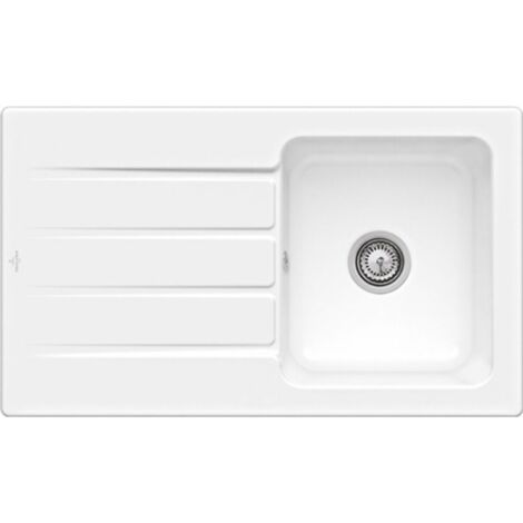 Fregadero 86 x 51 cm VILLEROY ET BOCH Architectura 50 Blanco