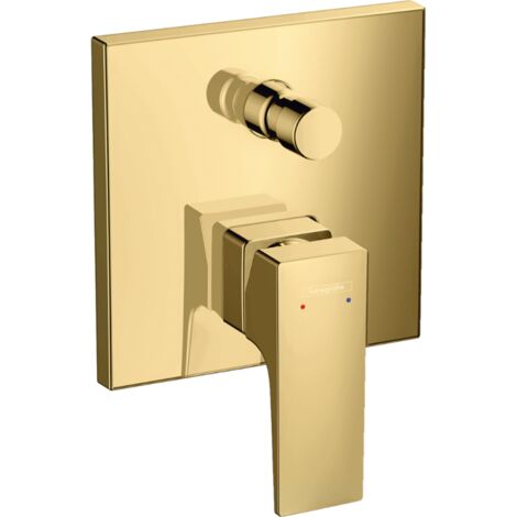 Hansgrohe Metropol - Grifo de bañera empotrado, aspecto de oro pulido 32545990