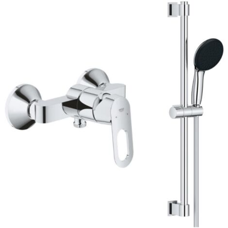 Mezclador de ducha monomando Bauloop con teleducha Grohe Vitalio Start