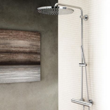 Columna de ducha termostática GROHE Rainshower System 400 con