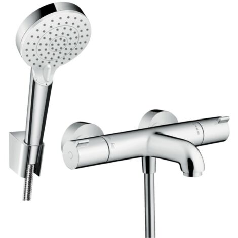Juego de ducha de baño HANSGROHE Vario con mezclador Ecostat 1001