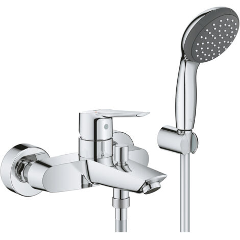 Grohe BauEdge - Grifo monomando de bañera, cromo 23334000