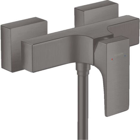 HANSGROHE Metropol mezclador de ducha mecánico negro cromo cepillado