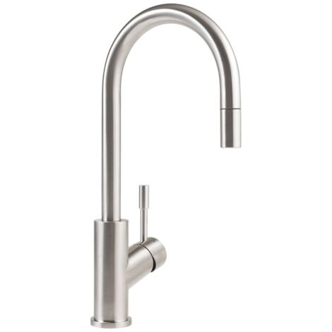 VILLEROY ET BOCH Grifo de cocina flexible de acero macizo con forma de paraguas