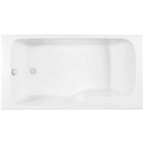 JACOB DELAFON Malice bañera-ducha versión izquierda Blanco brillo 160 x 85
