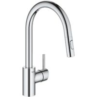 GROHE Concetto Mezclador monomando de cocina CaÃ±o alto cromado Ducha extraÃ­ble