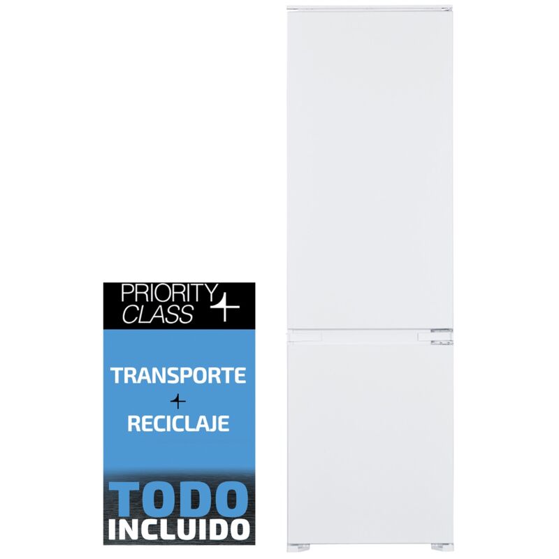 Frigorifico combi integrable SAUBER SERIE 5-177IT sin nofrost f alto 176 cm ancho 55 cm