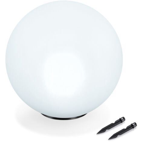 esotec Solarkugel für außen ⌀=40cm 7 Farben 6500K AKKU wetterfest 102611