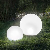 esotec Solarkugel für den Garten 2er SET multicolor wetterfest 102613