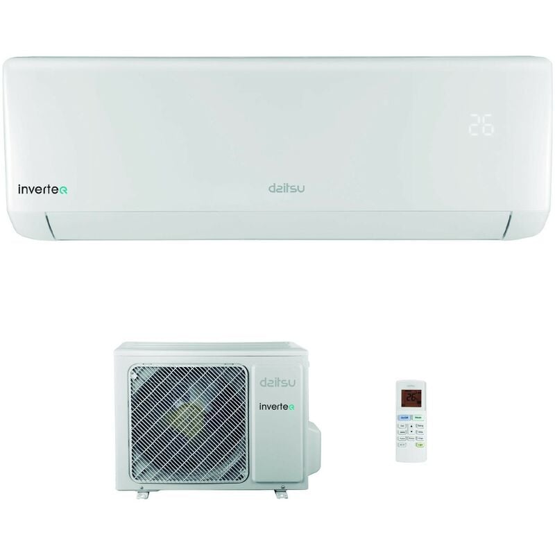 Aire Acondicionado Daitsu Asd18ki Dc 2 Wifi Incluido R32 1x1 Split Pared Inverter 4411 Fr Con Bomba A++