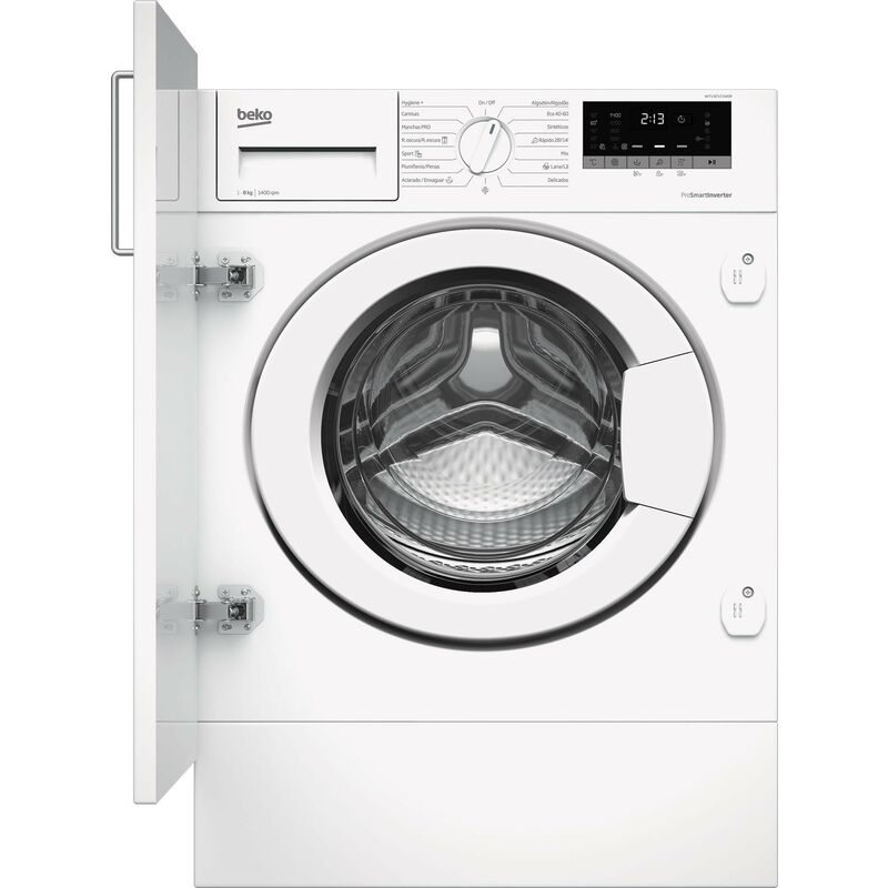 Lavadora Beko Witv8712xw0r Integrable 8kg 1400rpm Clase Energetica A+++ (sustituye A Witv8712xw0r)