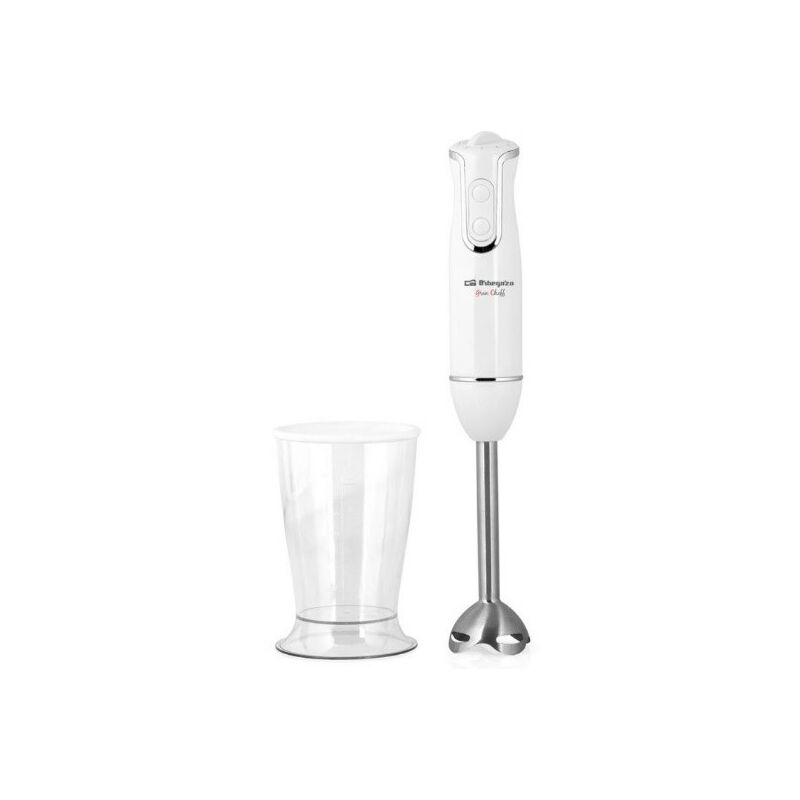 Batidora Orbegozo Bt2220 800w Cuchillas Inox Vaso Medidor 600ml Selector De Velocidad