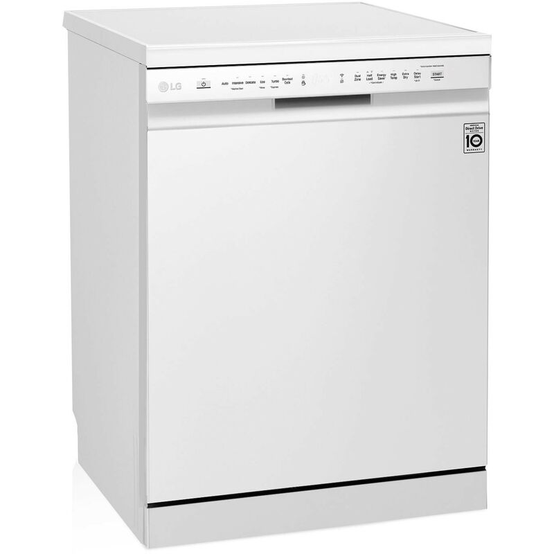 Lavavajillas Lg Df325fw Blanco 3 Bandeja 14 Cubiertos Media Carga Display Easyrack Quadwash Clase E