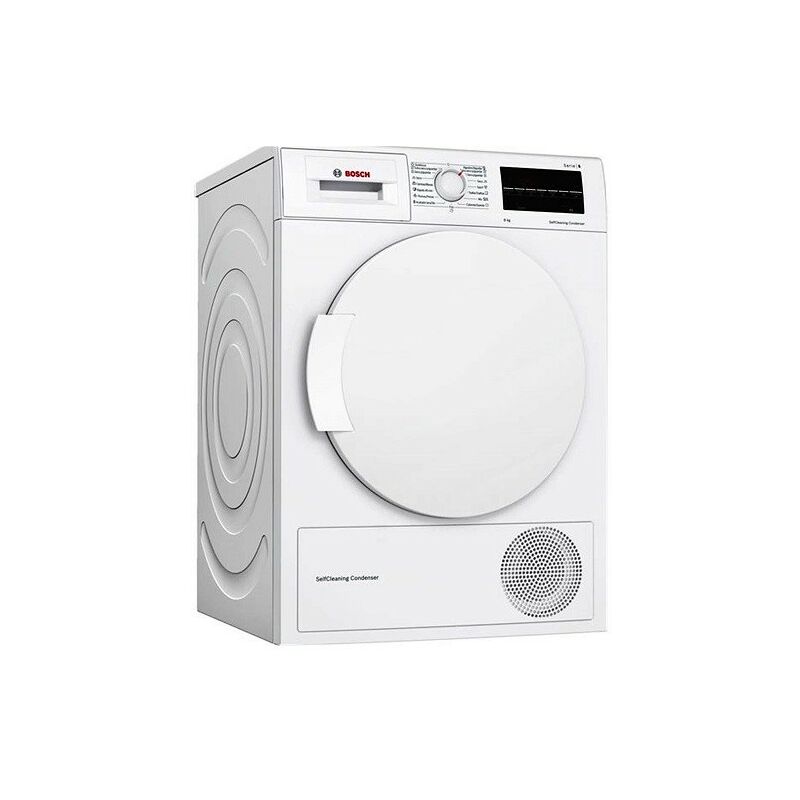 Secadora Bosch Wtw87641es 8kg Bomba De Calor Display Led Puerta Opaca A+++