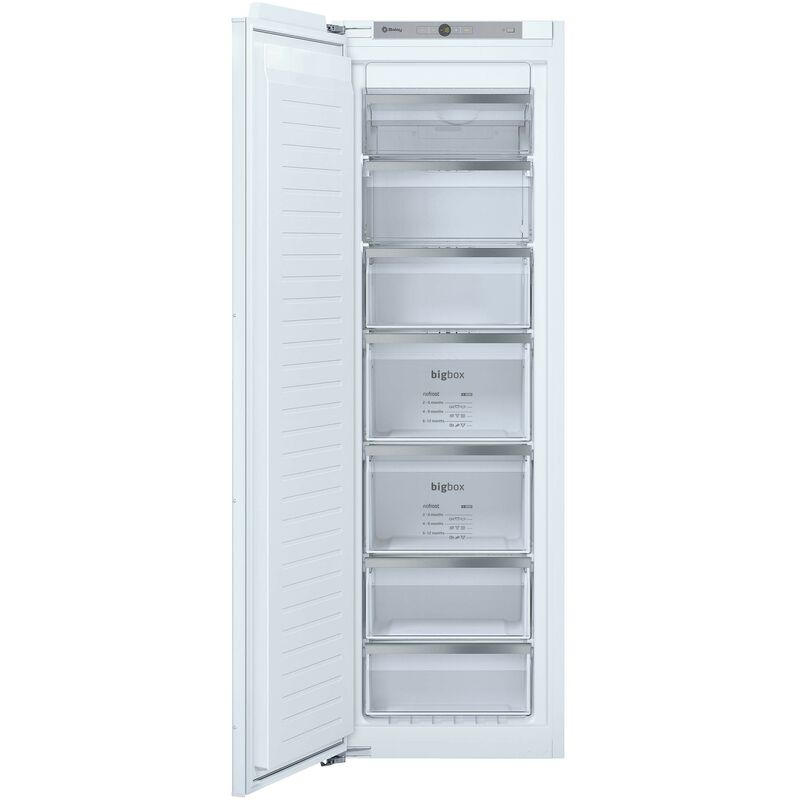 Congelador Balay 3gif737f 1 Puerta No Frost F Integrable 177x56x55 Cm 211 Litros Dos Cajones Bigbox Sistema Puerta Fija Combin