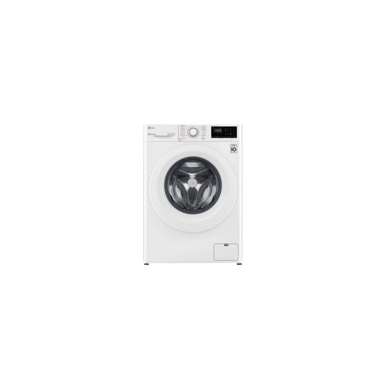 Lavadora Lg F2wv3s85s3w 8,5kg Blanca Clase Energetica C 1200rpm 85x60 X 48cms Led Tactil Fondo Estrecho 48cm