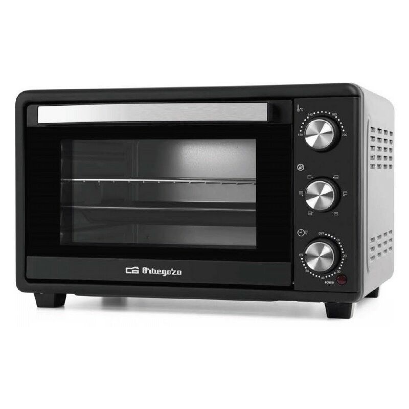 Horno Orbegozo Hot256 Sobremesa 25l 1500w Negro Temporizador 60 Min