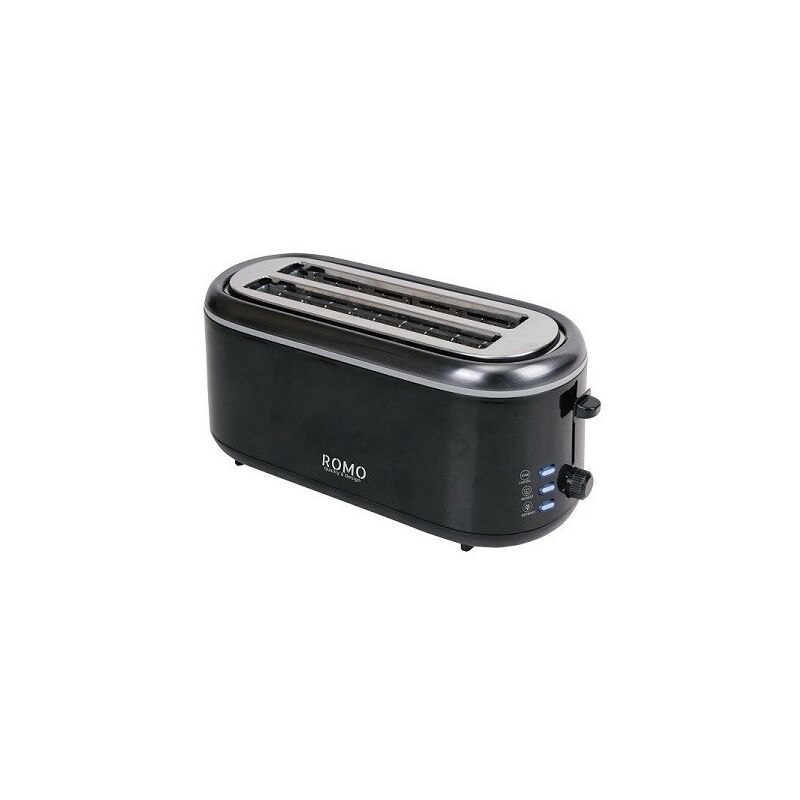 Tostador Romo Ro-t1300n Negro 1300 W 7 Niveles 2 Ranuras Largas