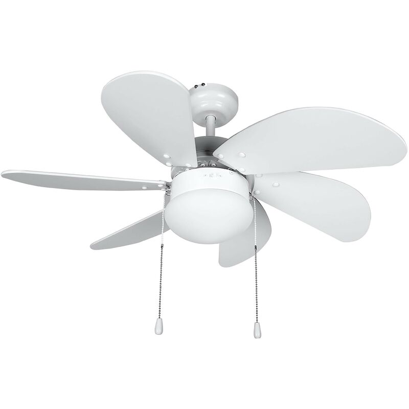 Ventilador Orbegozo Cp15076b Techo 5 Palas Blanco 80cms 3 Velocidades