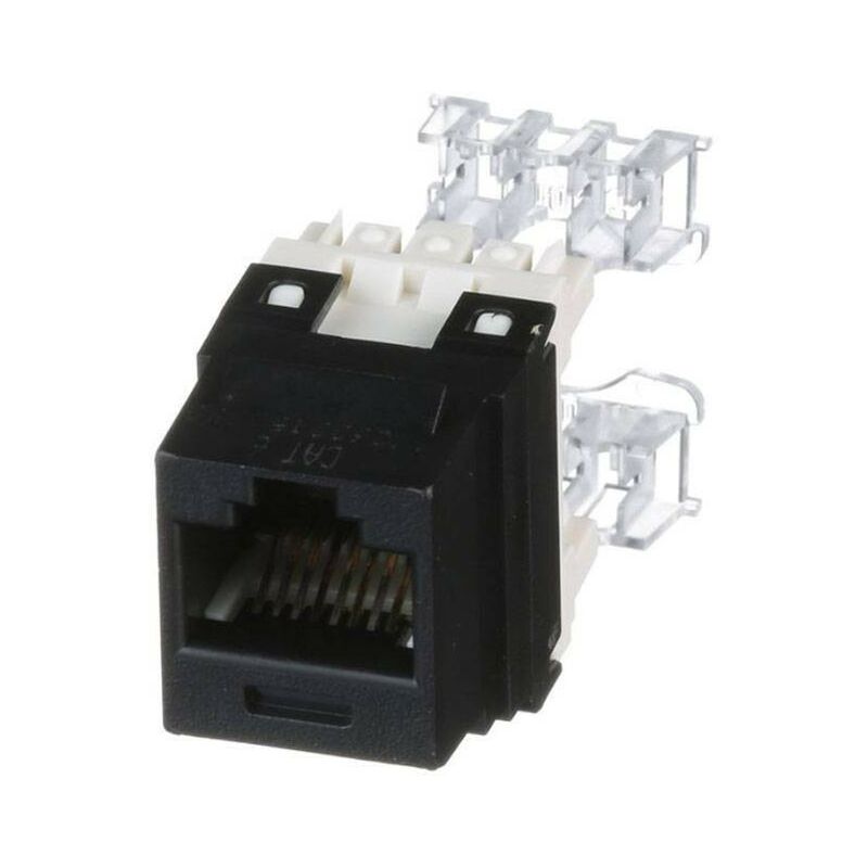 ITEM Presa RJ45 U/UTP Item 60102-Cat6-nero