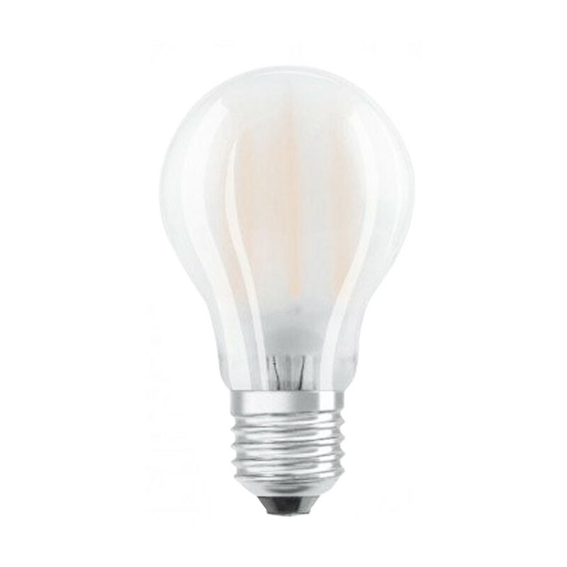 Lampadina goccia Osram LED 8W 2700K attacco E27 smerigliata PRCA75827SG9